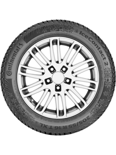 фото протектора и шины IceContact 2 SUV Шина Continental IceContact 2 SUV 235/55 R17 103T